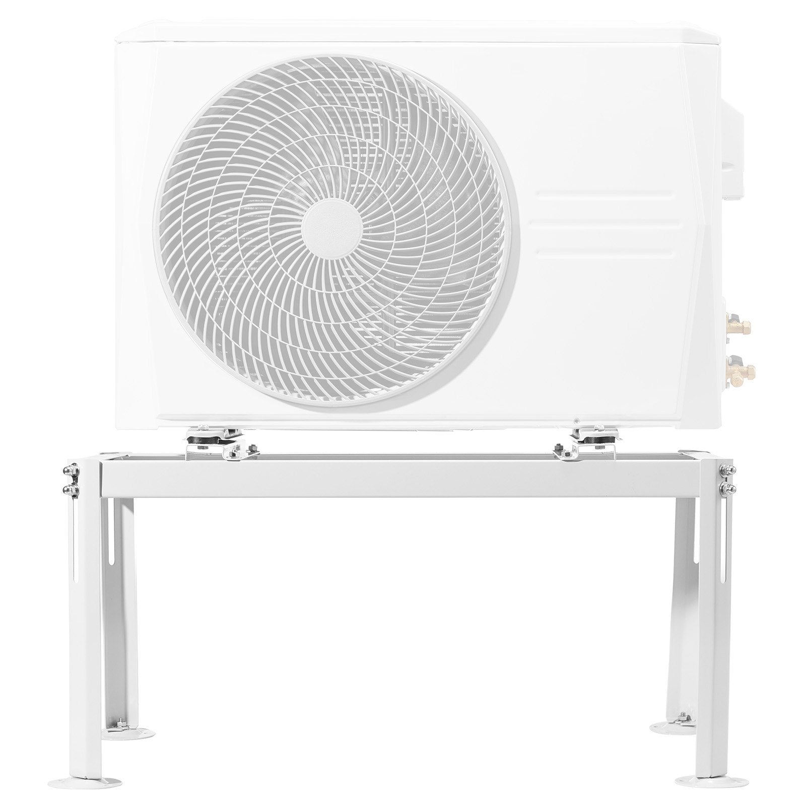 Mini Split Ground Stand Adjustable 9000-24000BTU AC Anti-Vibration 200kg Load