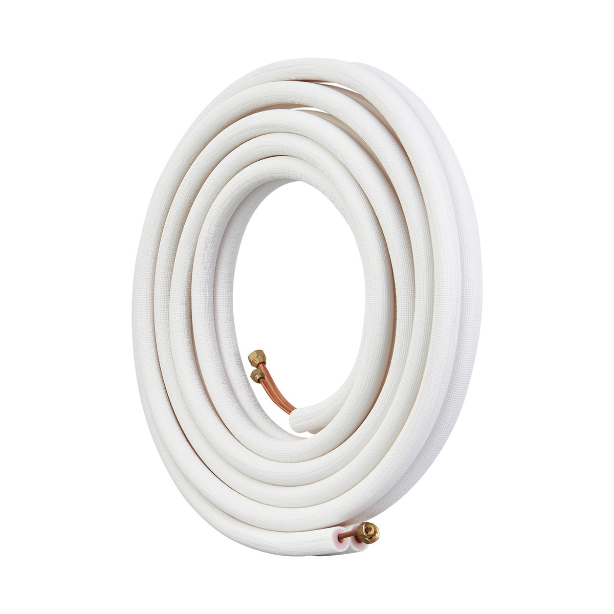 Mini Split Line Set 7620mm 6.4 & 9.5 OD Copper Pipes Triple-Layer Insulation