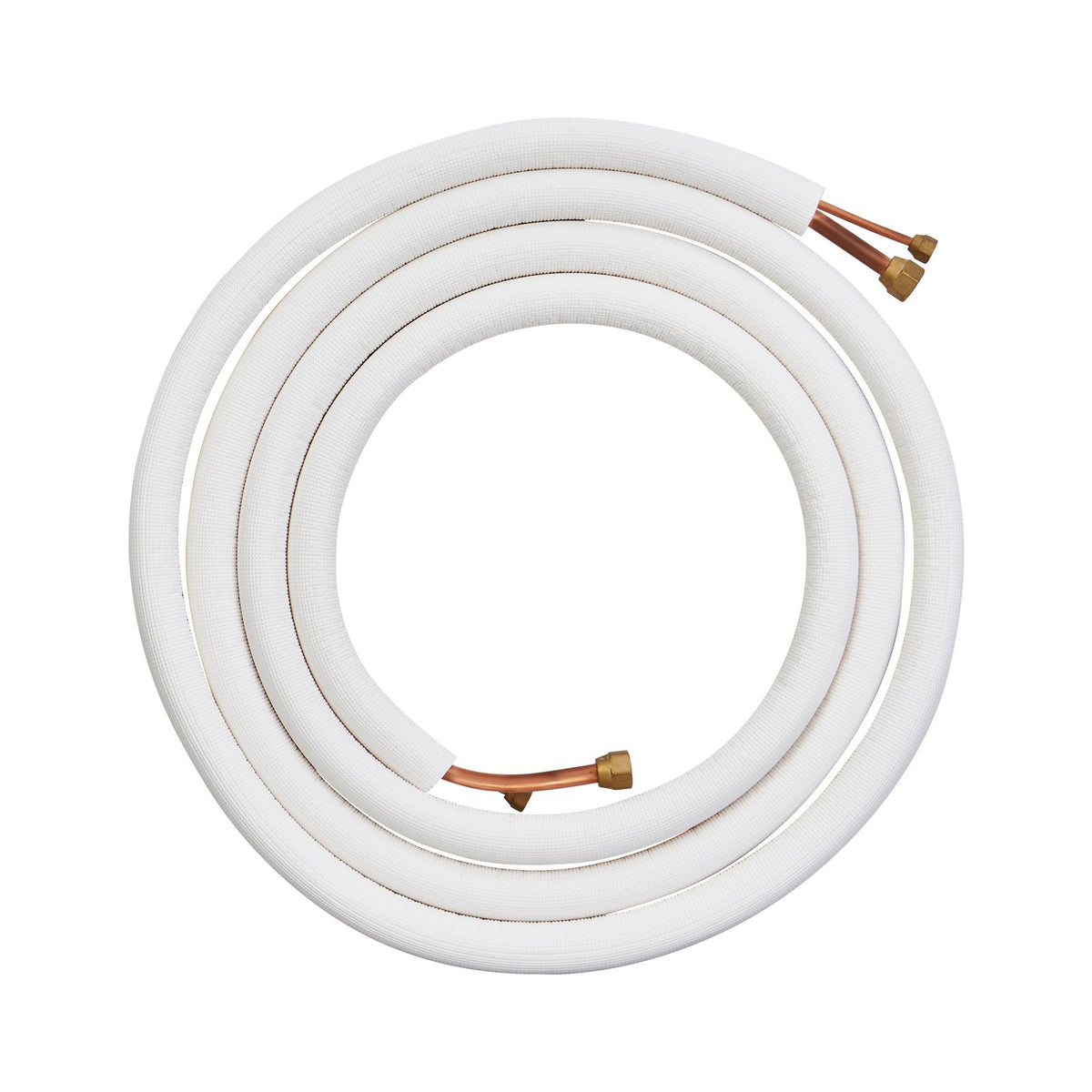 4876.8mm Mini Split Line Set Copper Pipes w/ Triple-Layer Insulation 18ft Cable