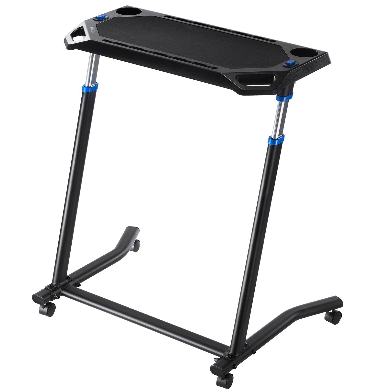 Foldable Cycling Desk Bike Trainer Treadmill Desk Mobile Home Office Fitness Use