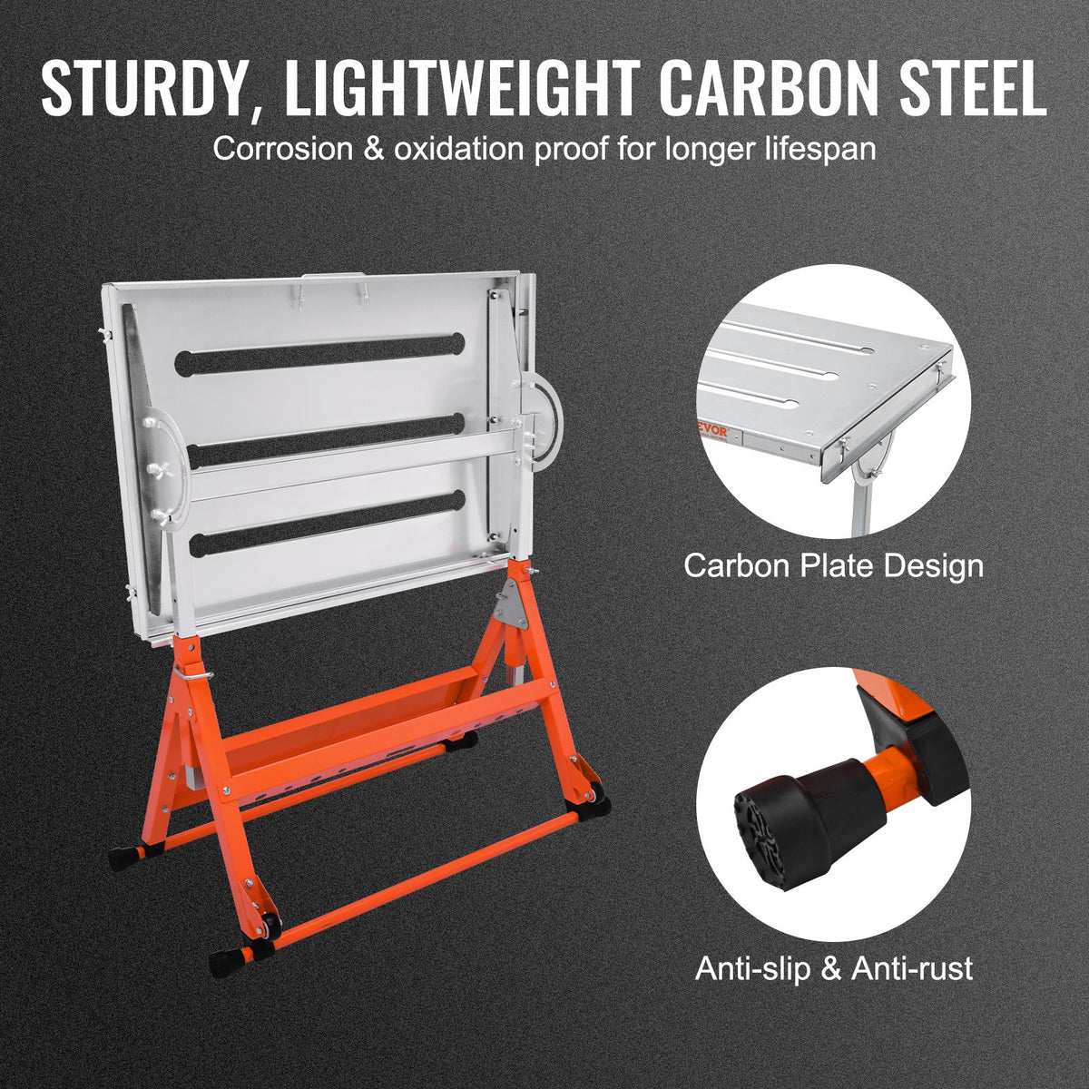 Welding Table 30x20 Inch Steel Workbench 400LBS Folding with Adjustable Rails