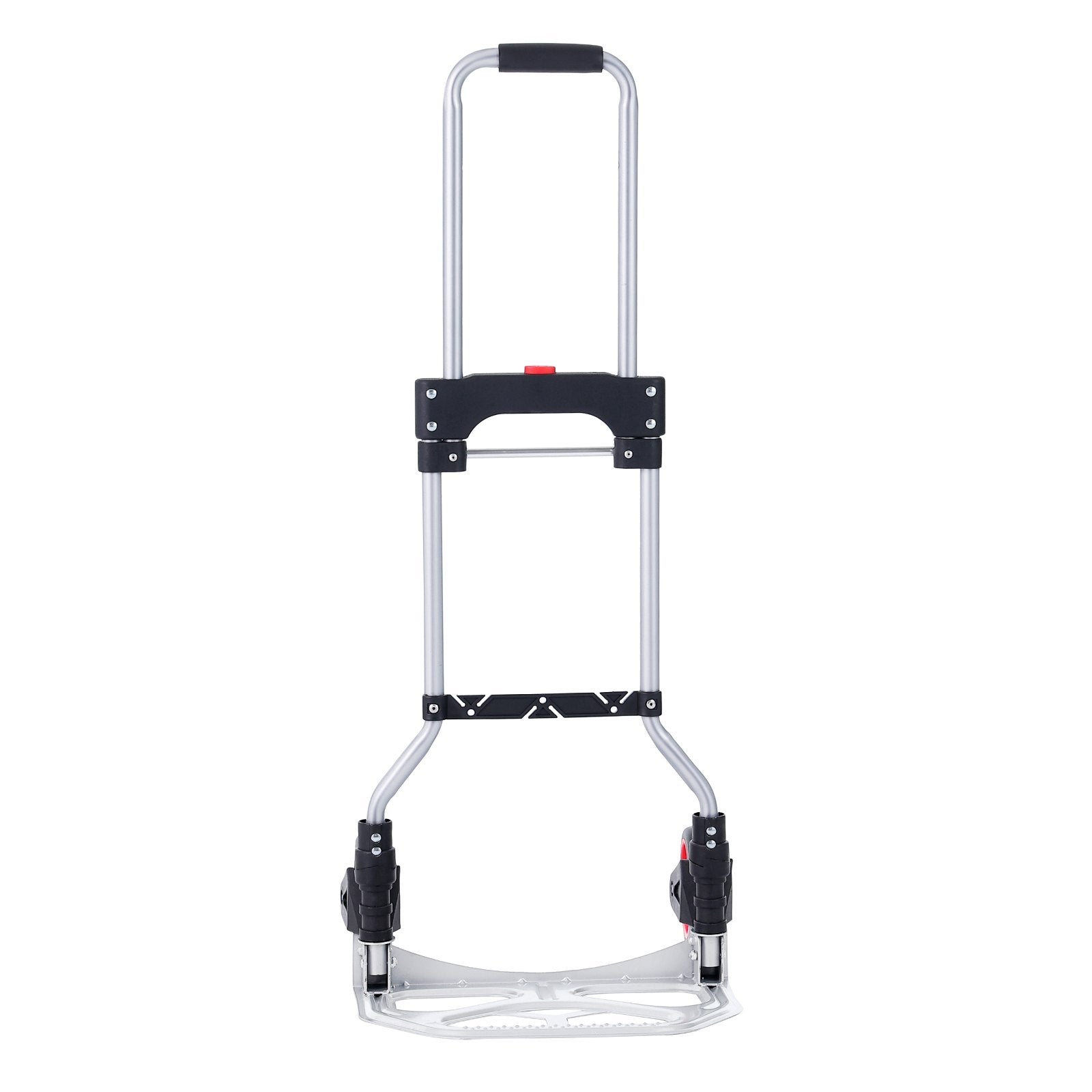 Hand Truck Folding Aluminum 80KG Convertible Dolly Telescoping Handle Wheels