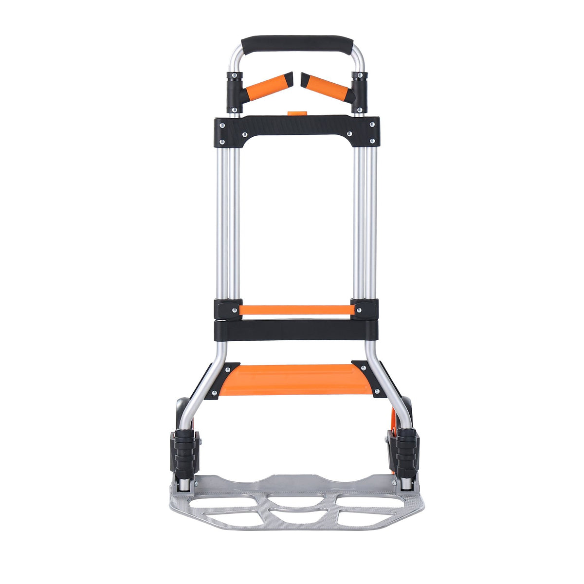 Hand Truck Folding 140kg Load Aluminum Portable Convertible Dolly with Wheels