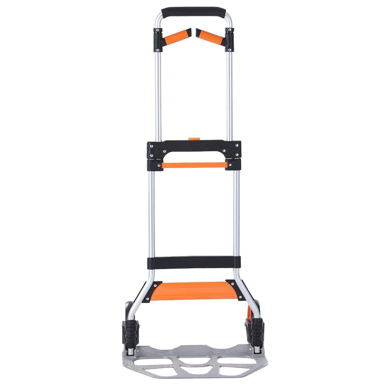 Hand Truck Folding 140kg Load Aluminum Portable Convertible Dolly with Wheels