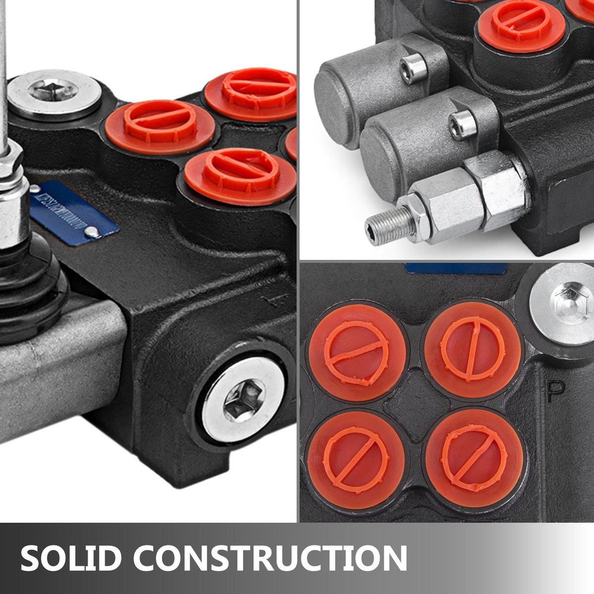 Hydraulic Valve 2-Spool Directional Control 11GPM Double Acting Tractors