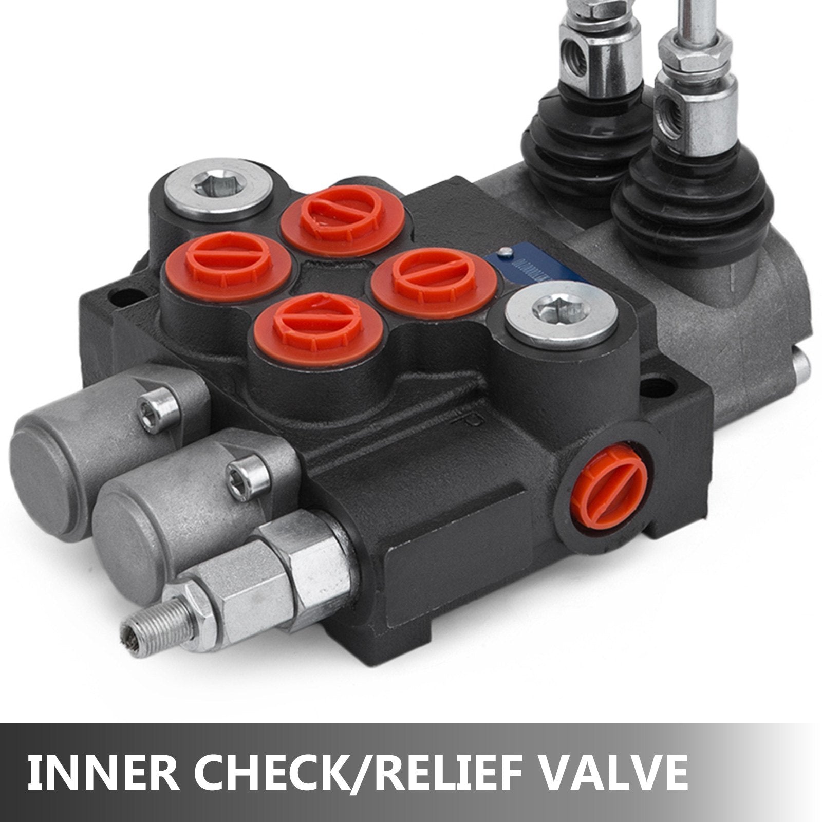Hydraulic Valve 2-Spool Directional Control 11GPM Double Acting Tractors