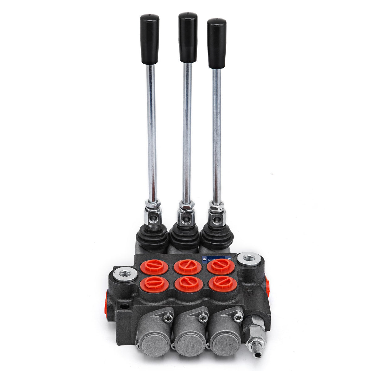 3-Spool Hydraulic Control Valve 11GPM Double Acting for Tractors Loaders Tanks