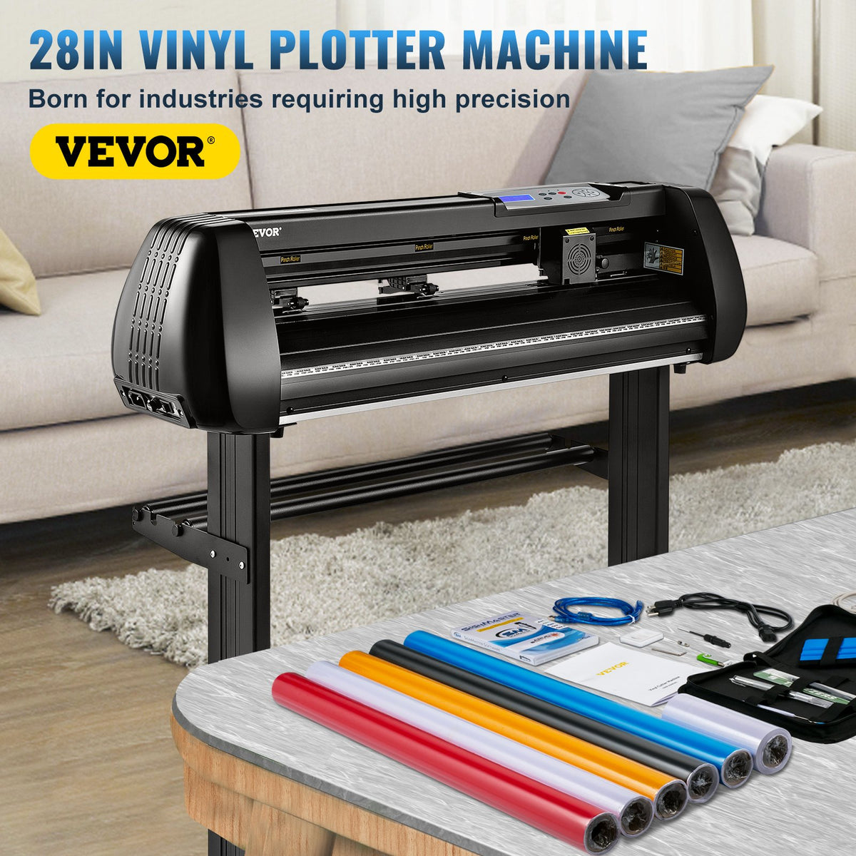 Vinyl Cutter Plotter Machine Bluetooth USB Sign Making DIY Cutting Tool Kit
