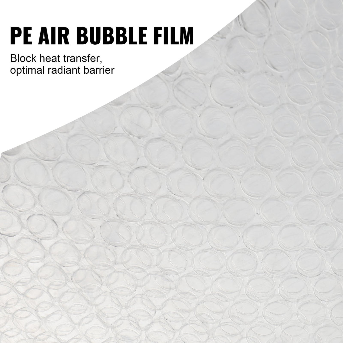 Double Reflective Insulation Roll 48x10ft Aluminum Foil Bubble Thermal Shield