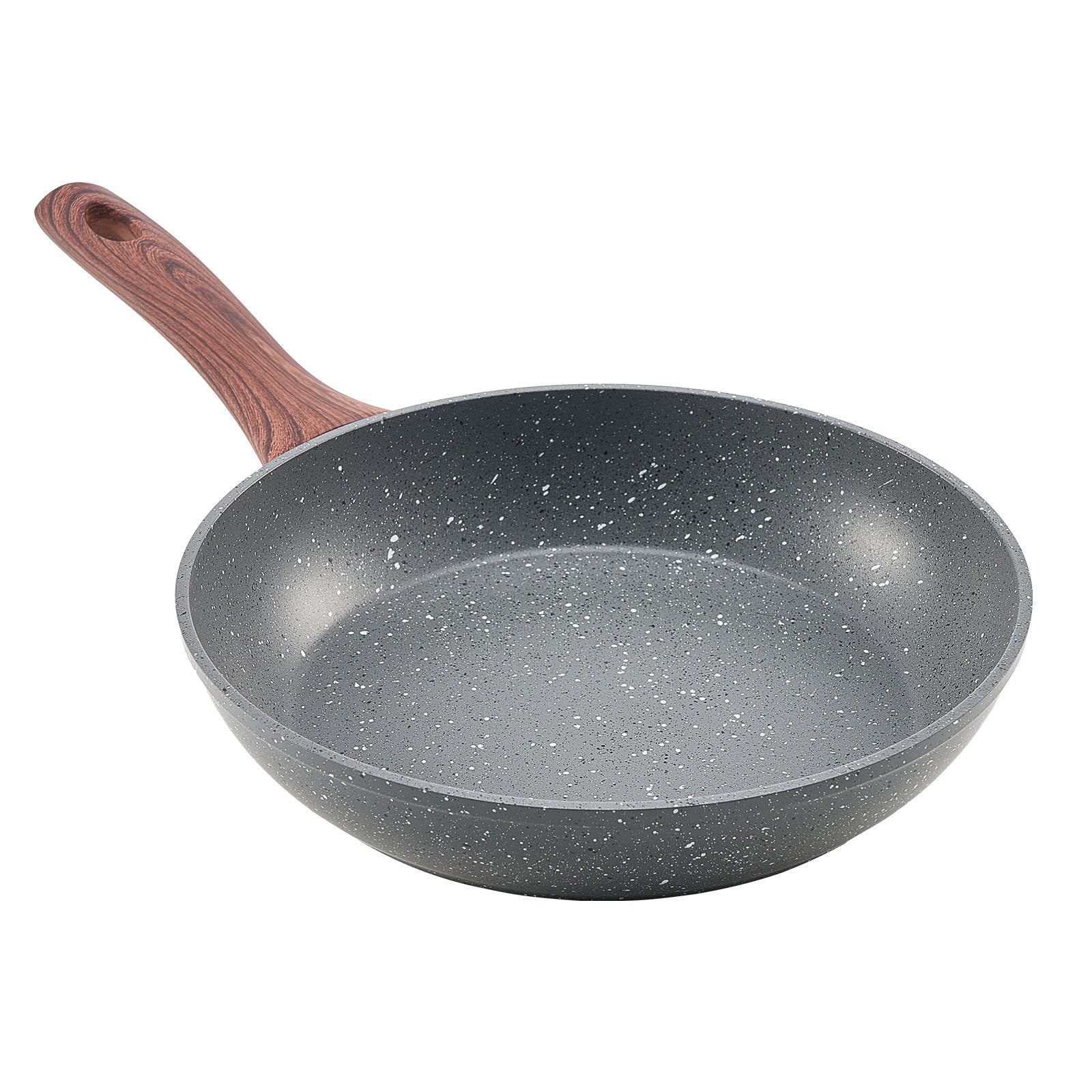 Frying Pan Skillet 3-Piece Nonstick Heavy-Duty Heat-Resistant Handle