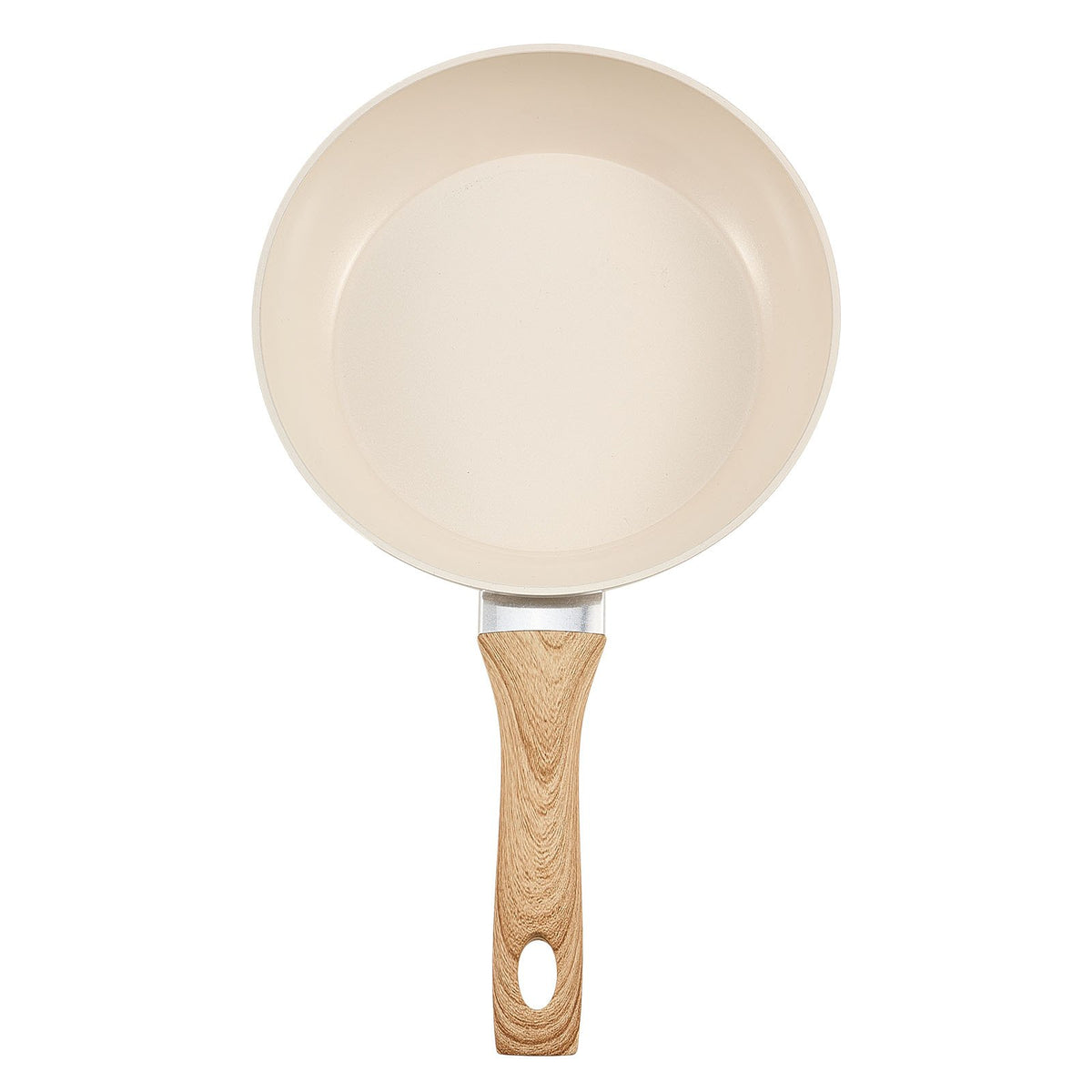 Frying Pan Skillet 3-Pcs (200/240/280mm) Nonstick Ceramic Heat-Resistant Handle