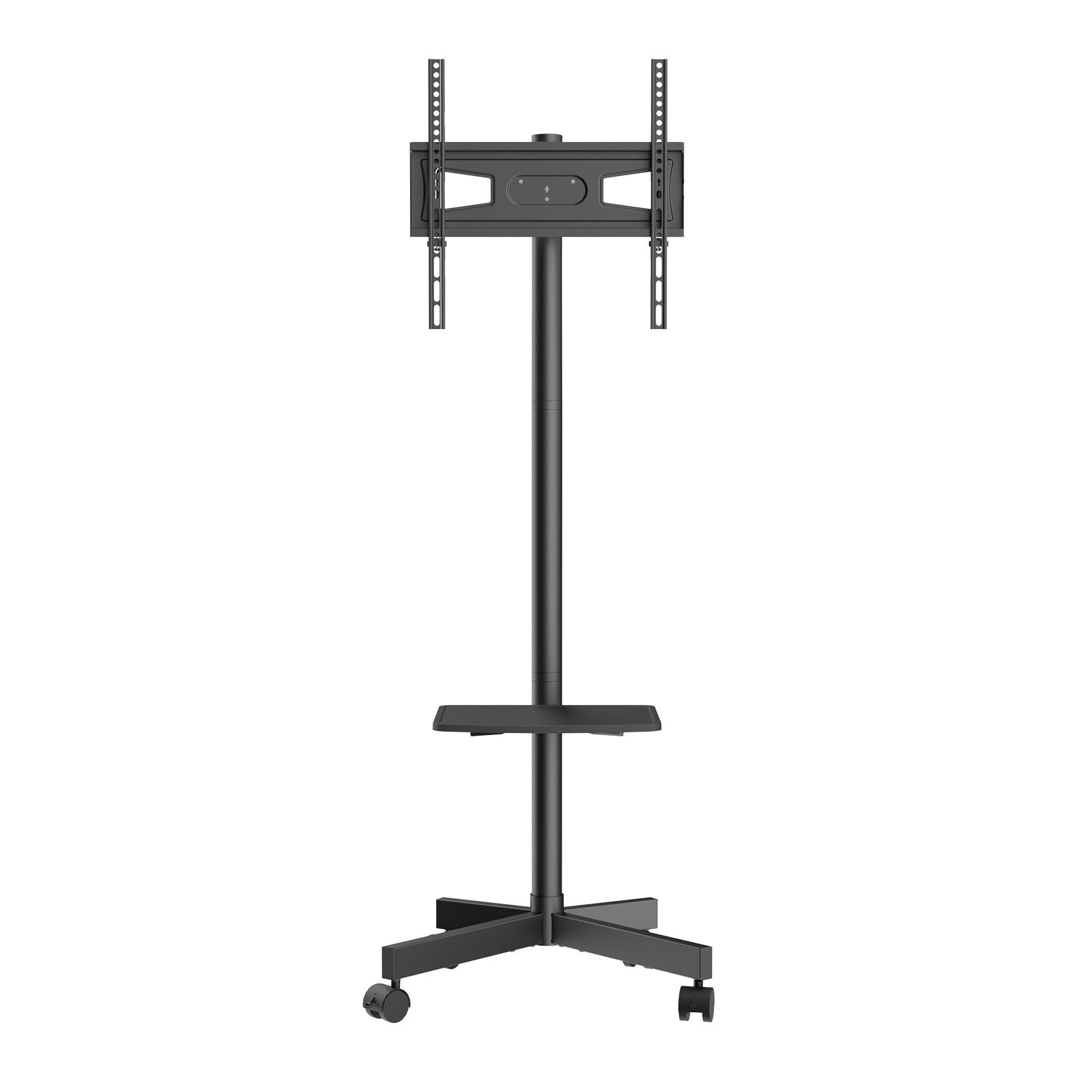 Mobile TV St& Cart for 23-60" TVs Height Adjustable Portable Rolling St& with