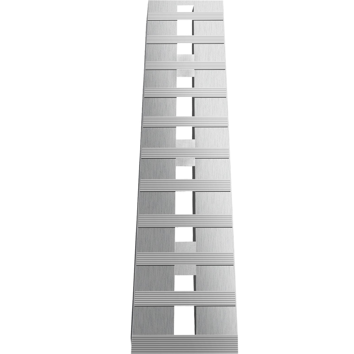 Aluminum Trailer Ramps 6000LBS Total, Beavertail Hook End, 1 Pair