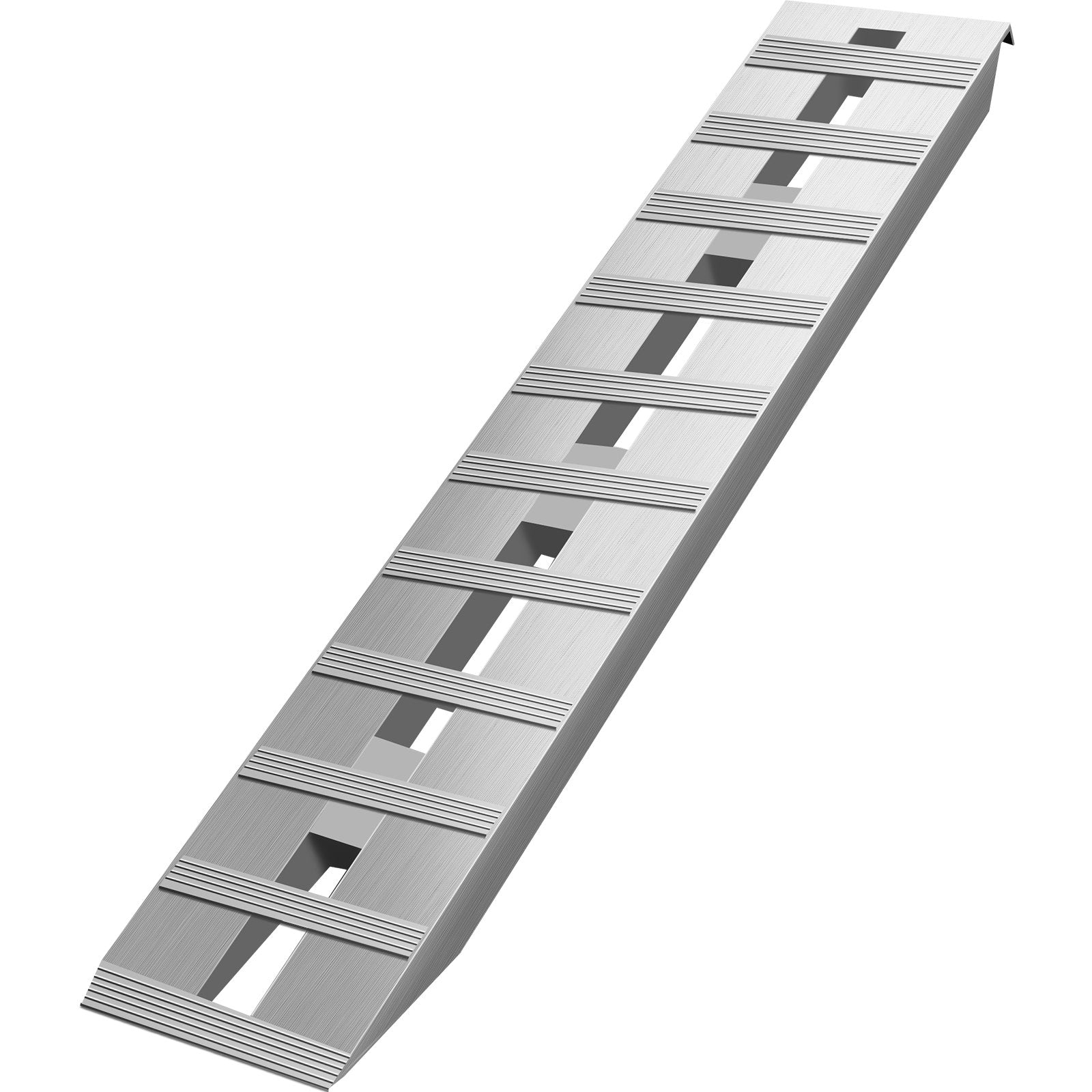 Aluminum Trailer Ramps 6000LBS Total, Beavertail Hook End, 1 Pair