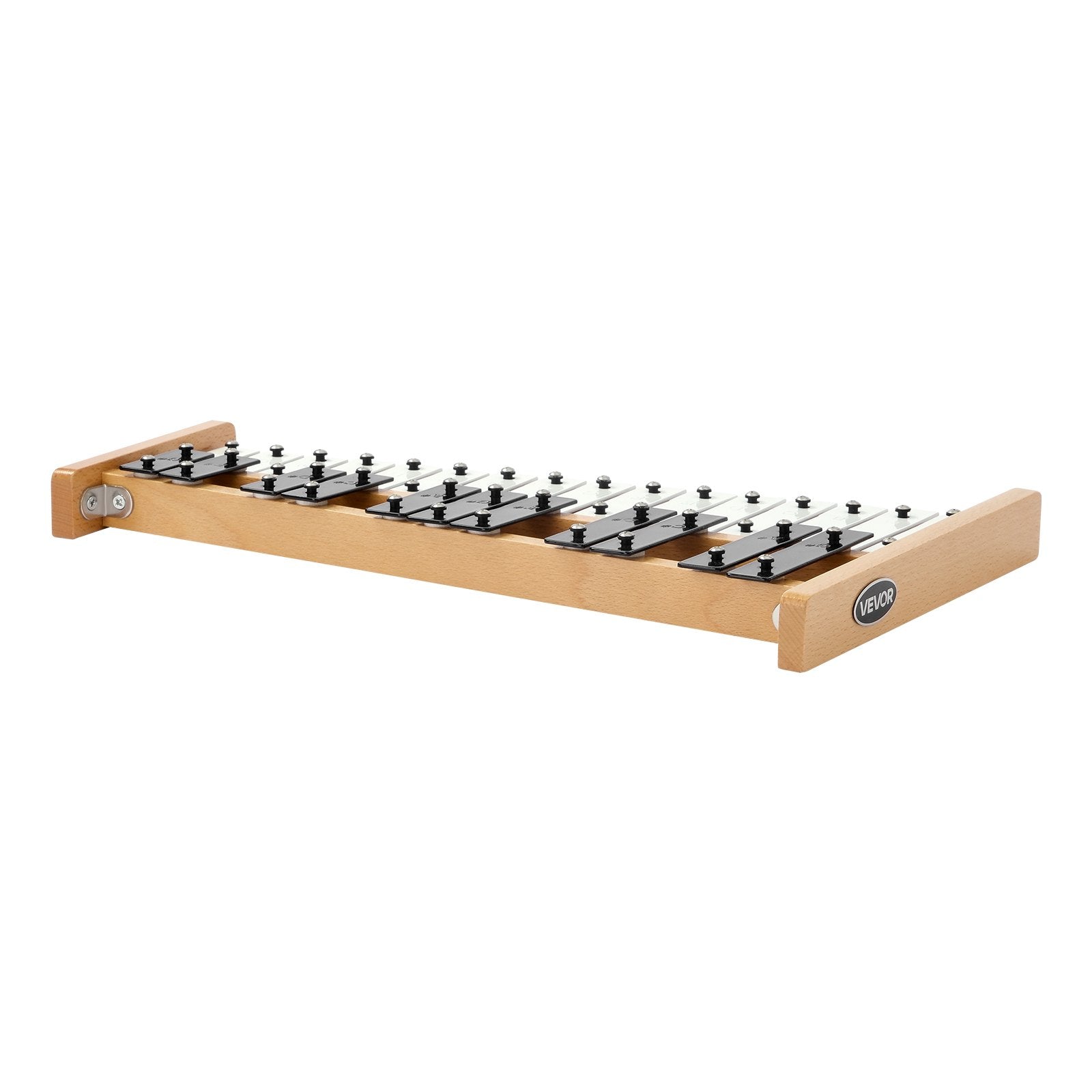 Glockenspiel Xylophone 27-Note Percussion Metal Keys Mallets Carry Bag