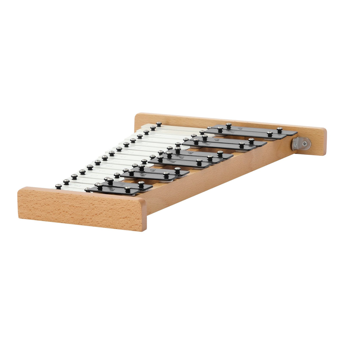 Glockenspiel Xylophone 27-Note Percussion Metal Keys Mallets Carry Bag