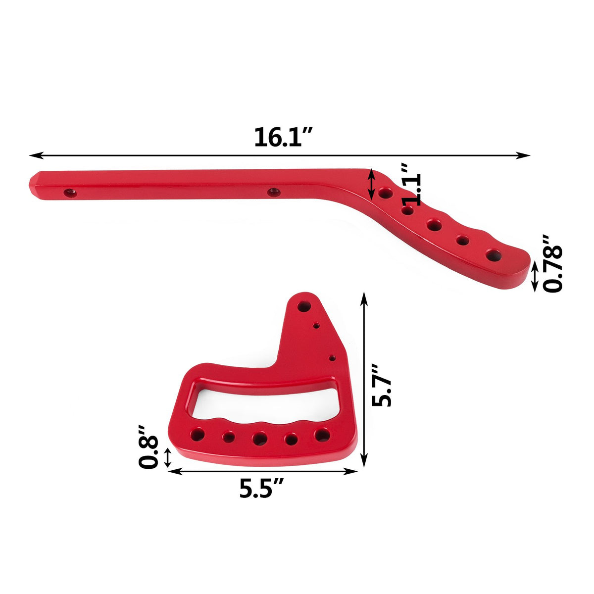 Hand Grips Front Rear for Jeep Wrangler JK 2007-2017 Compatible New