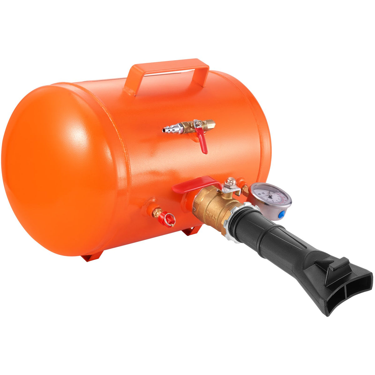 5 Gal Tire Bead Seater Air Bead Blaster Tank with Gauge Handle 145 PSI