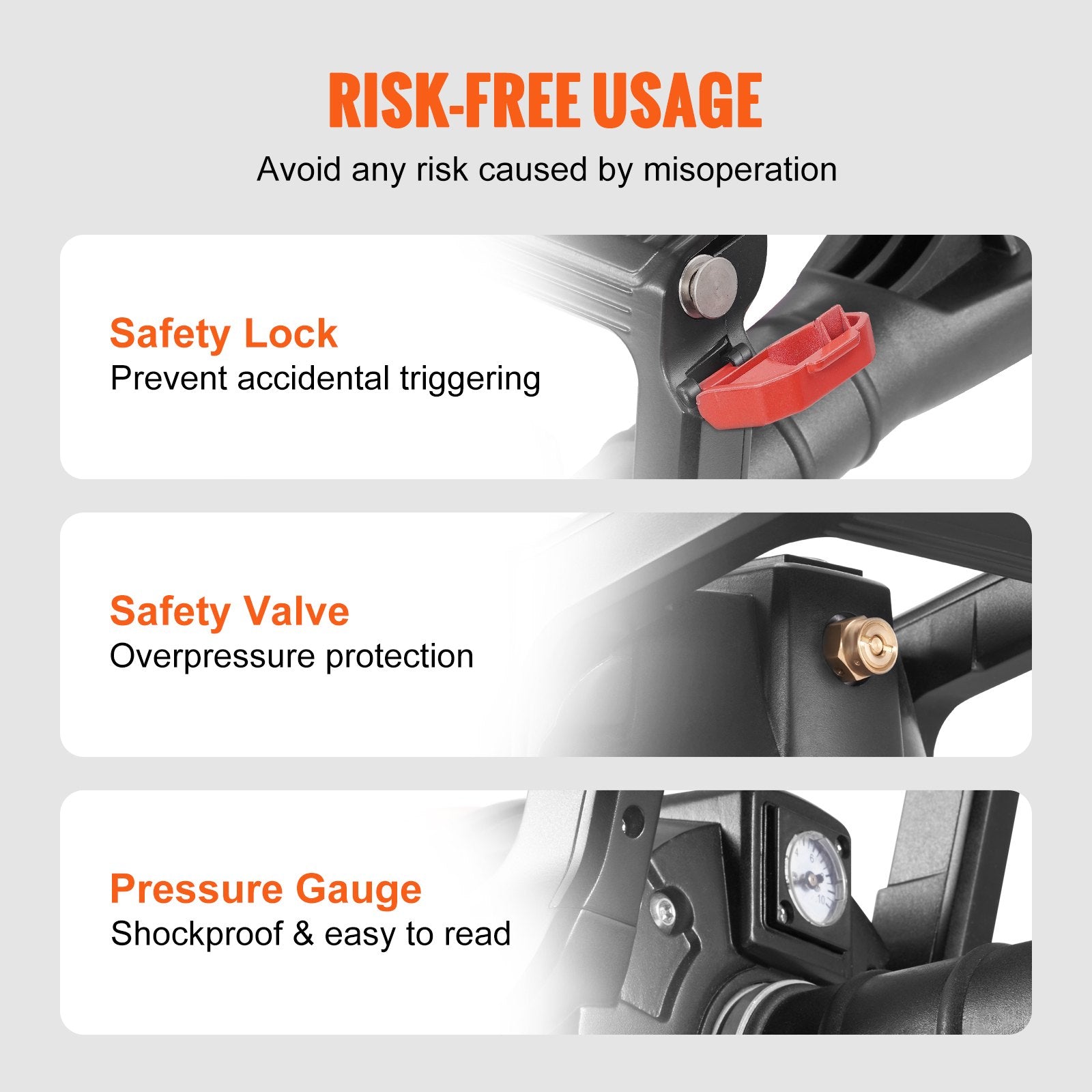 Tire Seater 2.4Gal Air Blaster 150PSI Handheld Portable Inflator Truck ATV Car