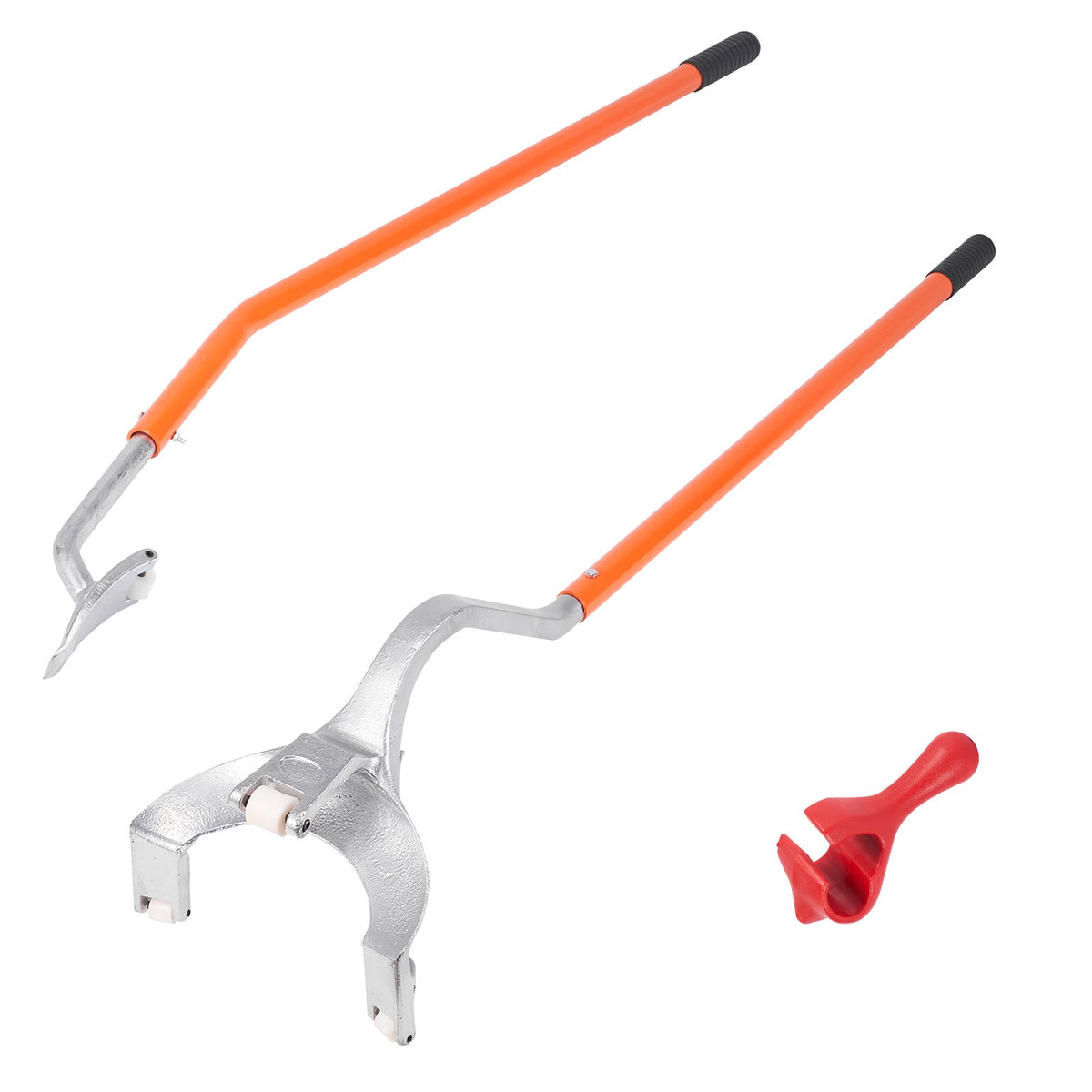 Manual Tire Mount Demount Tool 571–622 mm with Bead Holder, 3 PCS Steel Set