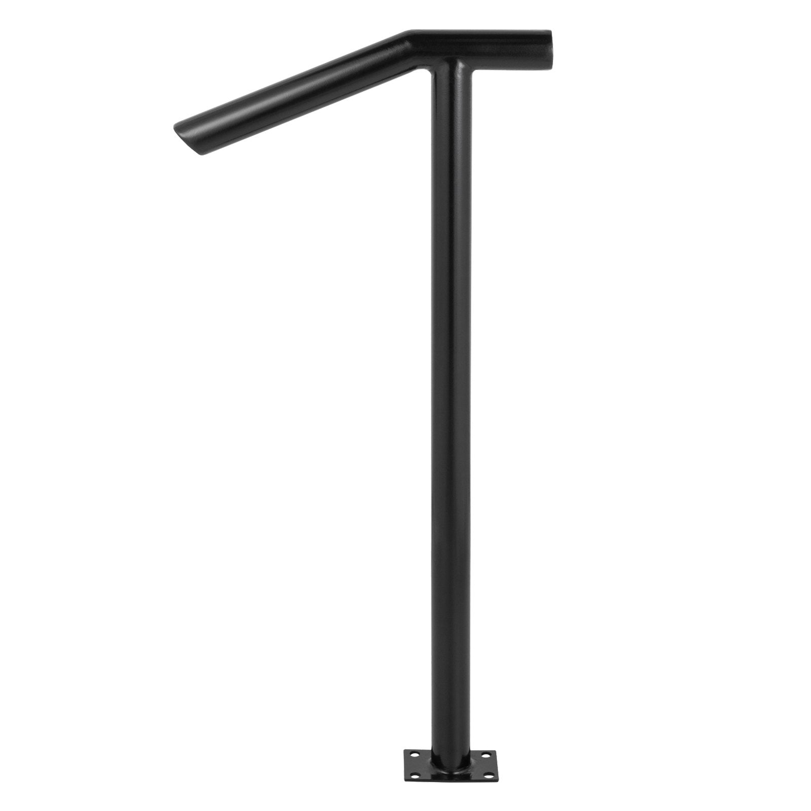 Single Post 1-2 Step Handrail Railing Steel 200kg Capacity with Expansion Bolts