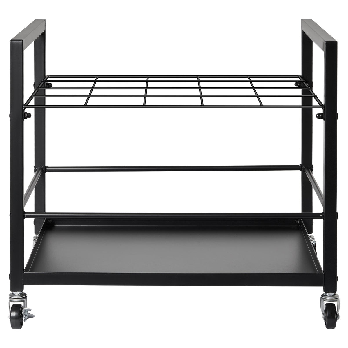 Blueprint Storage Rack 20-Slot Mobile Metal Holder with Wheels for Maps Posters