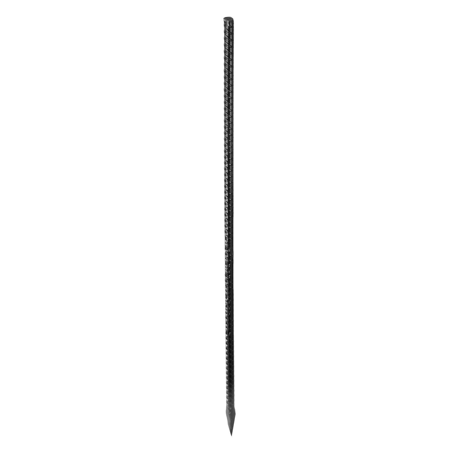 Rebar Stakes 609.6mm 12mm Galvanized Steel Chisel Point Rust-Resistant 20Pack