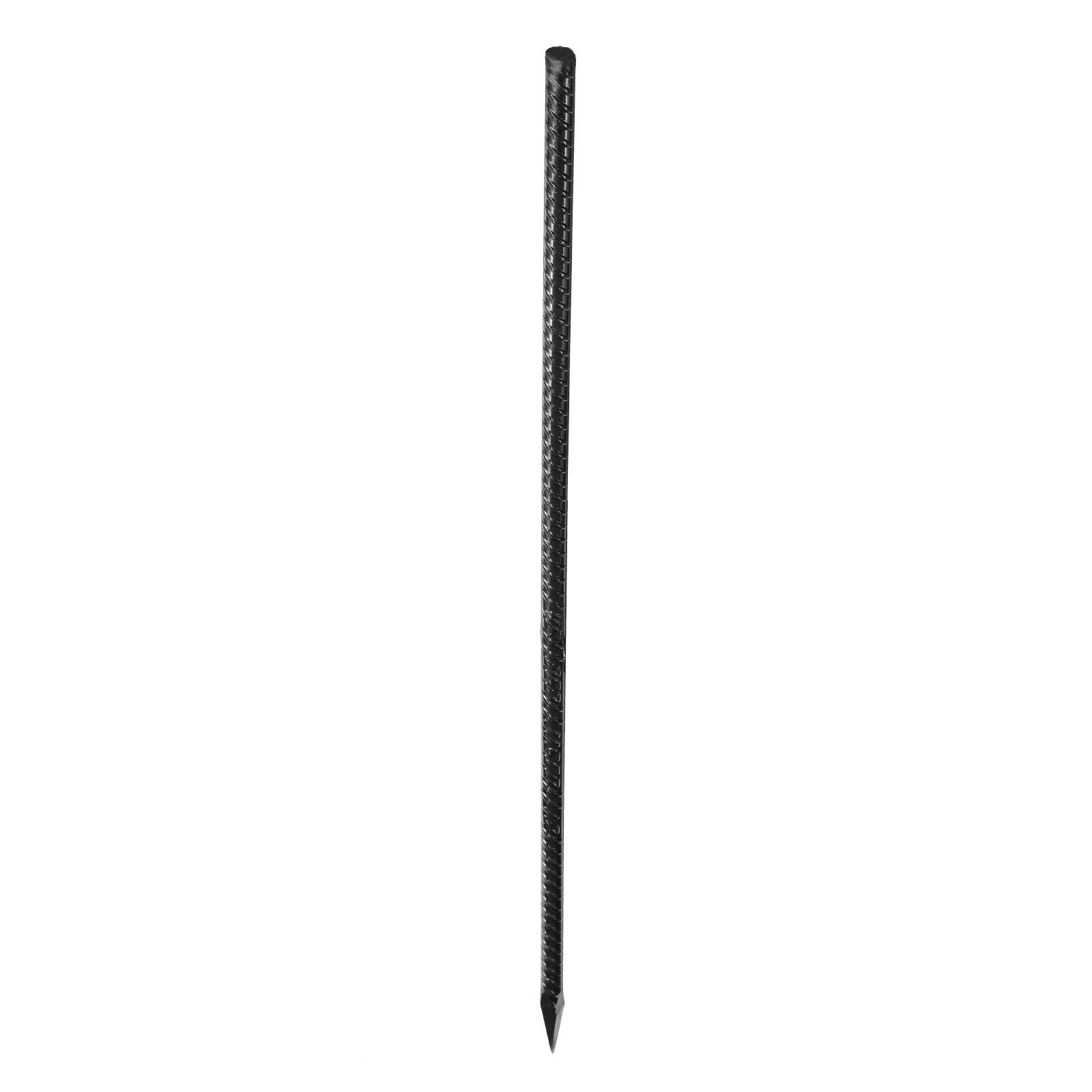 Rebar Stakes 609.6mm 12mm Galvanized Steel Chisel Point Rust-Resistant 20Pack