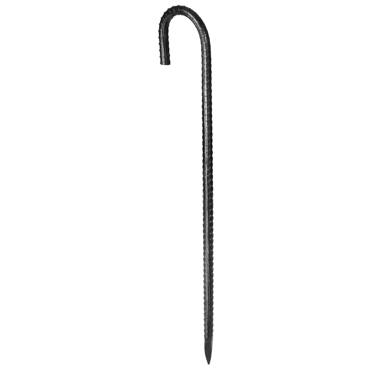 Rebar Stakes Galvanized Steel J Hook Ground Anchors 24-Pack 406.4mm
