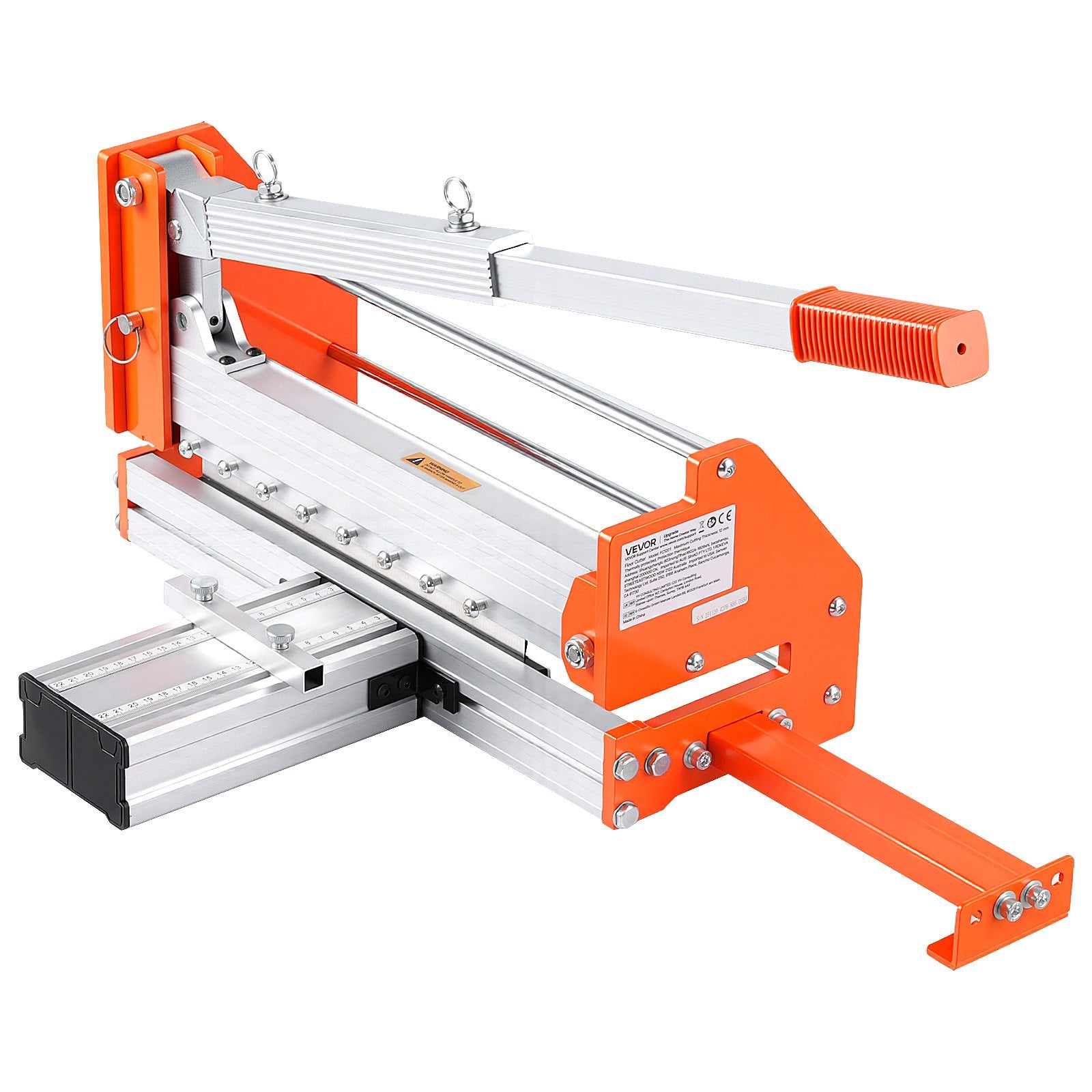 304.8mm Vinyl Floor Cutter 12mm Laminate with Aluminum Lever Telescoping Support