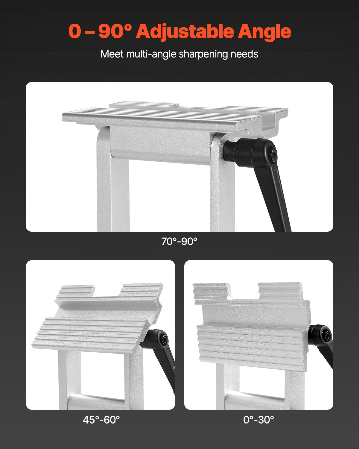 Sharpening Tool Rest Jig Adjustable Bench Grinder Blade Chisel Guide