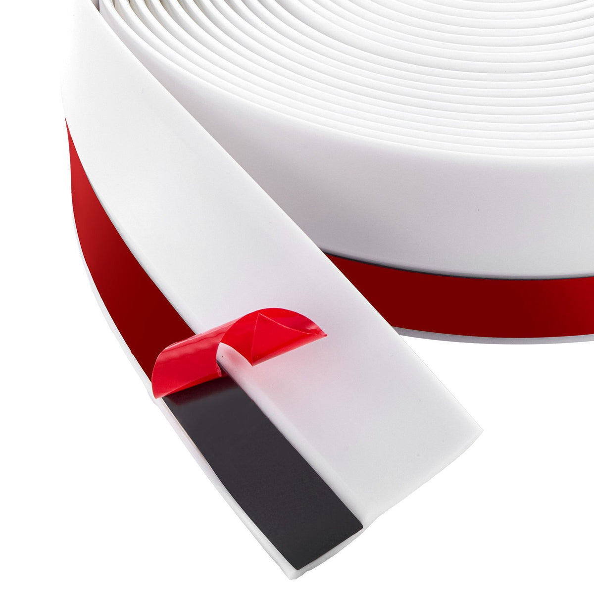 Garage Door Seal Strip 34FT Universal Weather Stripping TPE White Replacement