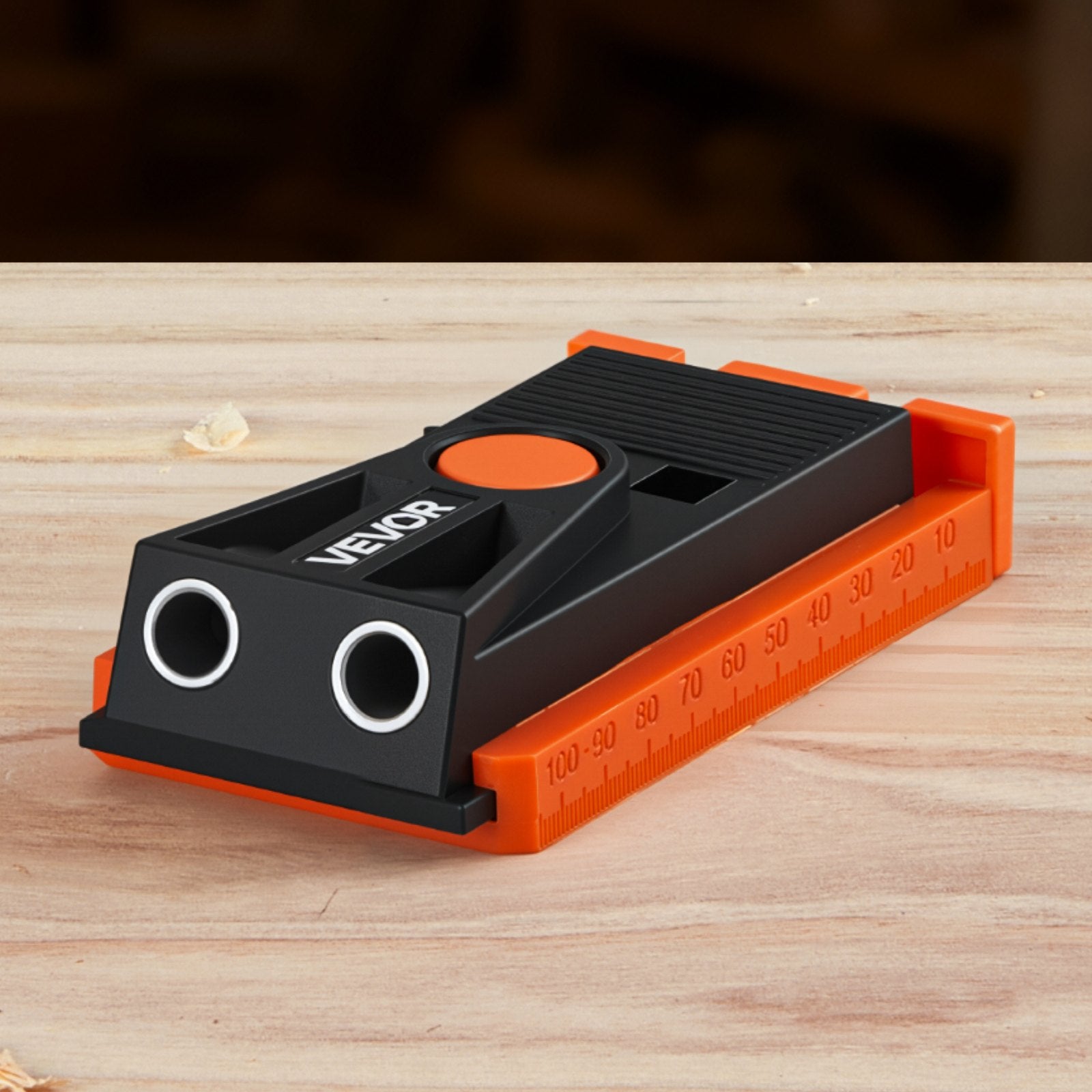 Pocket Hole Jig Kit, 12.7–38.1mm Adjustable Mini Jig with Drill, Wrench & Screws