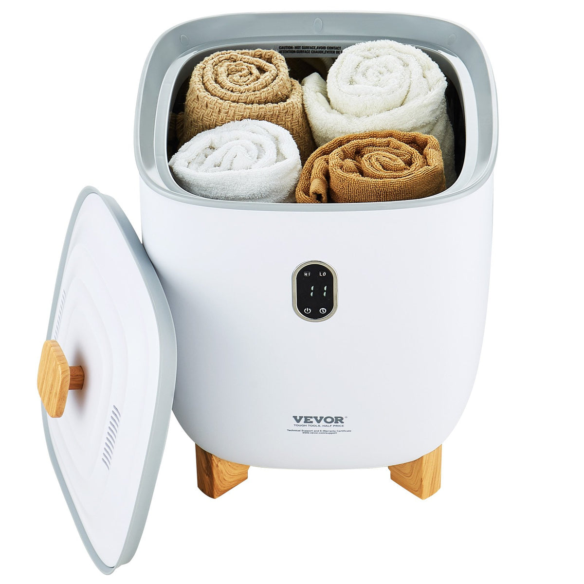 Towel Warmers for Bathroom 25L Bucket Auto Shut Off Fits Up to 5 Oversized Towel