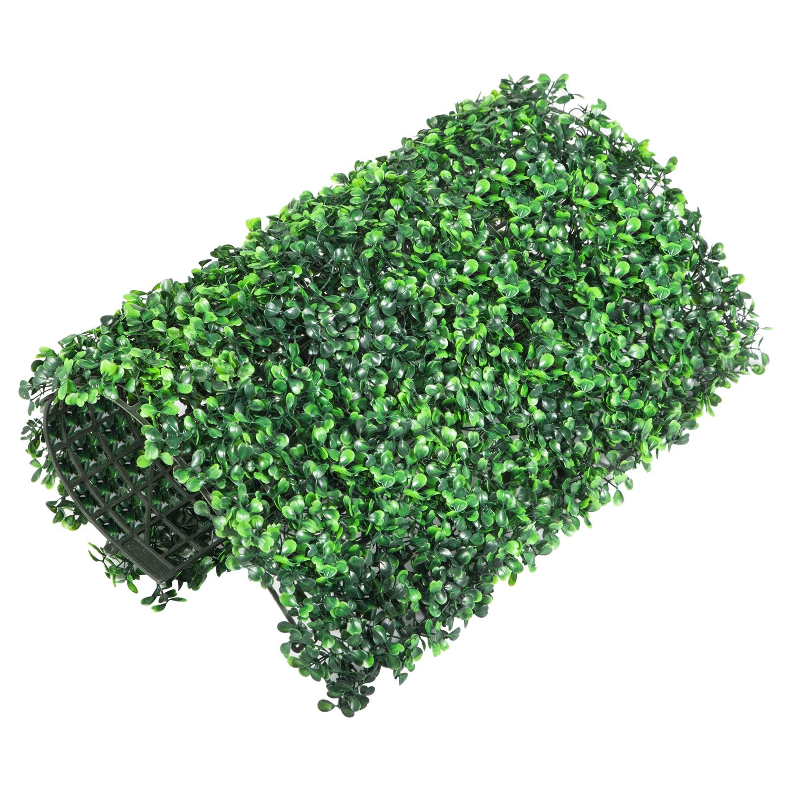 Artificial Boxwood Panel 12pcs 20x20" Green Hedge Wall Panels Indoor Outdoor