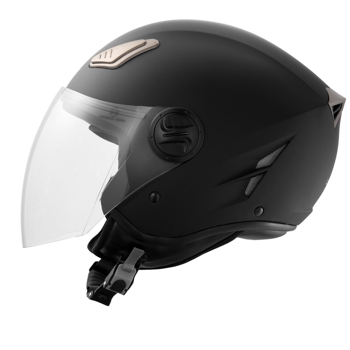 Motorcycle Helmet 3/4-Face ABS Smart Street Bluetooth Slot Size S
