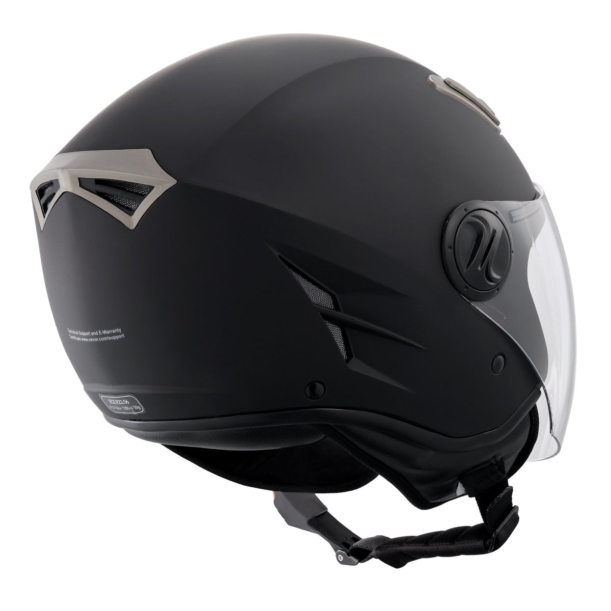Motorcycle Helmet 3/4-Face ABS Smart Street Interchangeable Lens Size XL