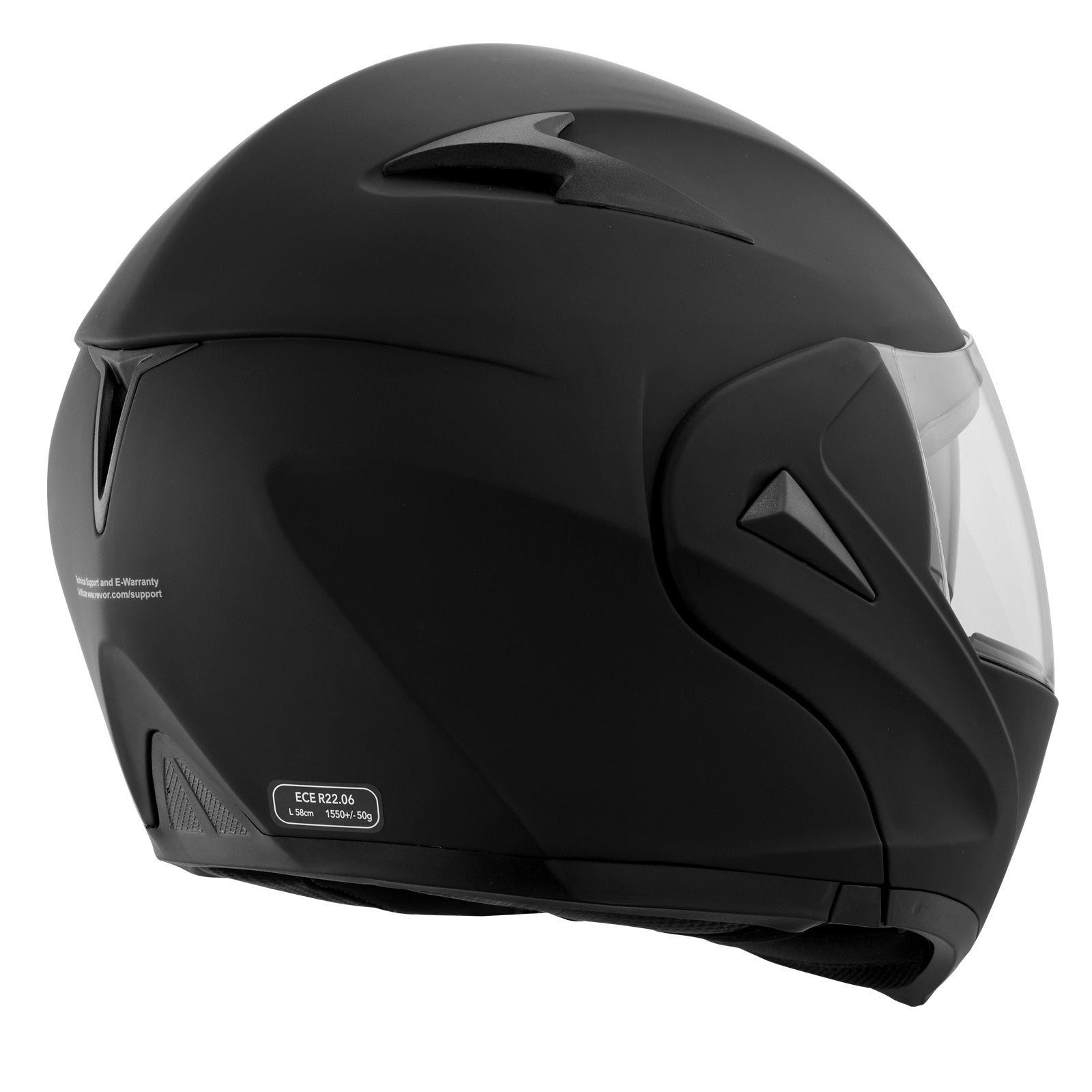 Motorcycle Helmet ABS Smart Street Bluetooth Slot DOT Approved Size L