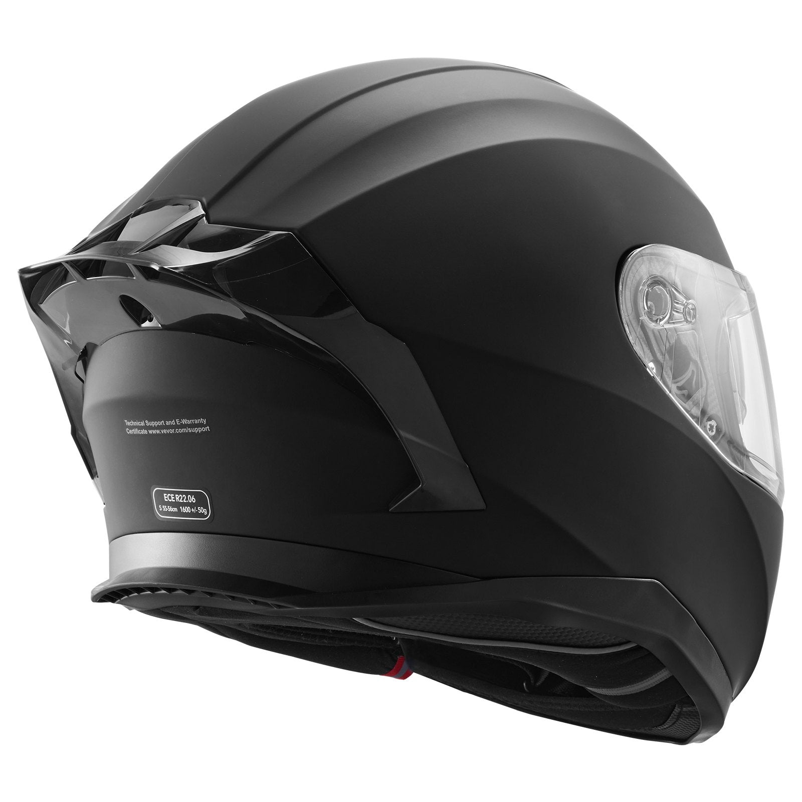 Motorcycle Helmet Full Face Smart ABS Bluetooth Slot Interchangeable Street DOT