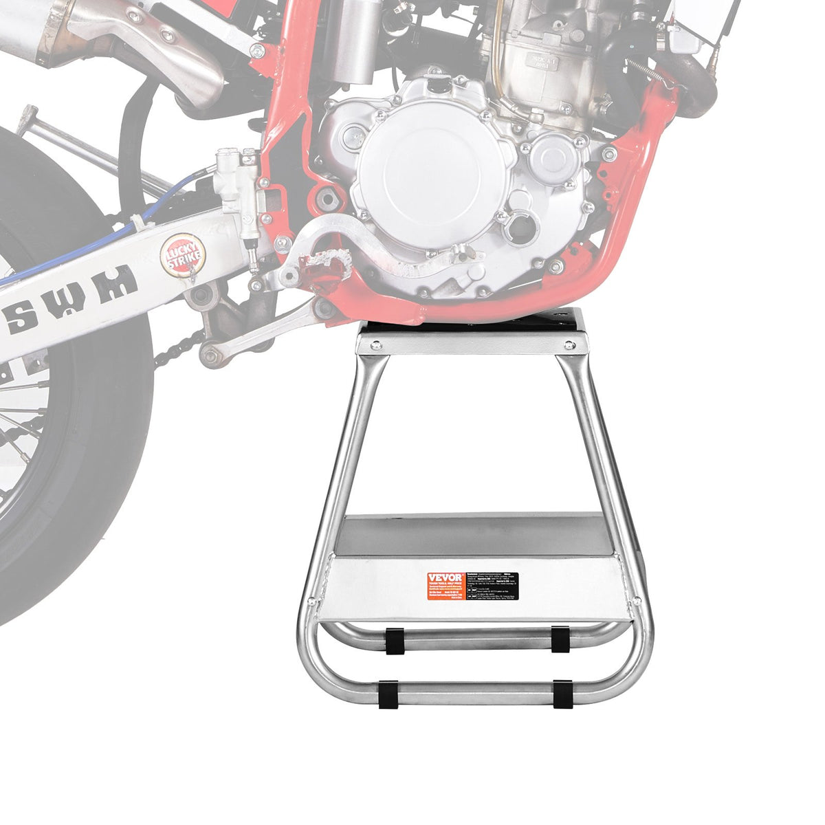 1100lbs Dirt Bike Stand Heavy Duty Steel Universal Non-Slip Motorcycle Pit Stand