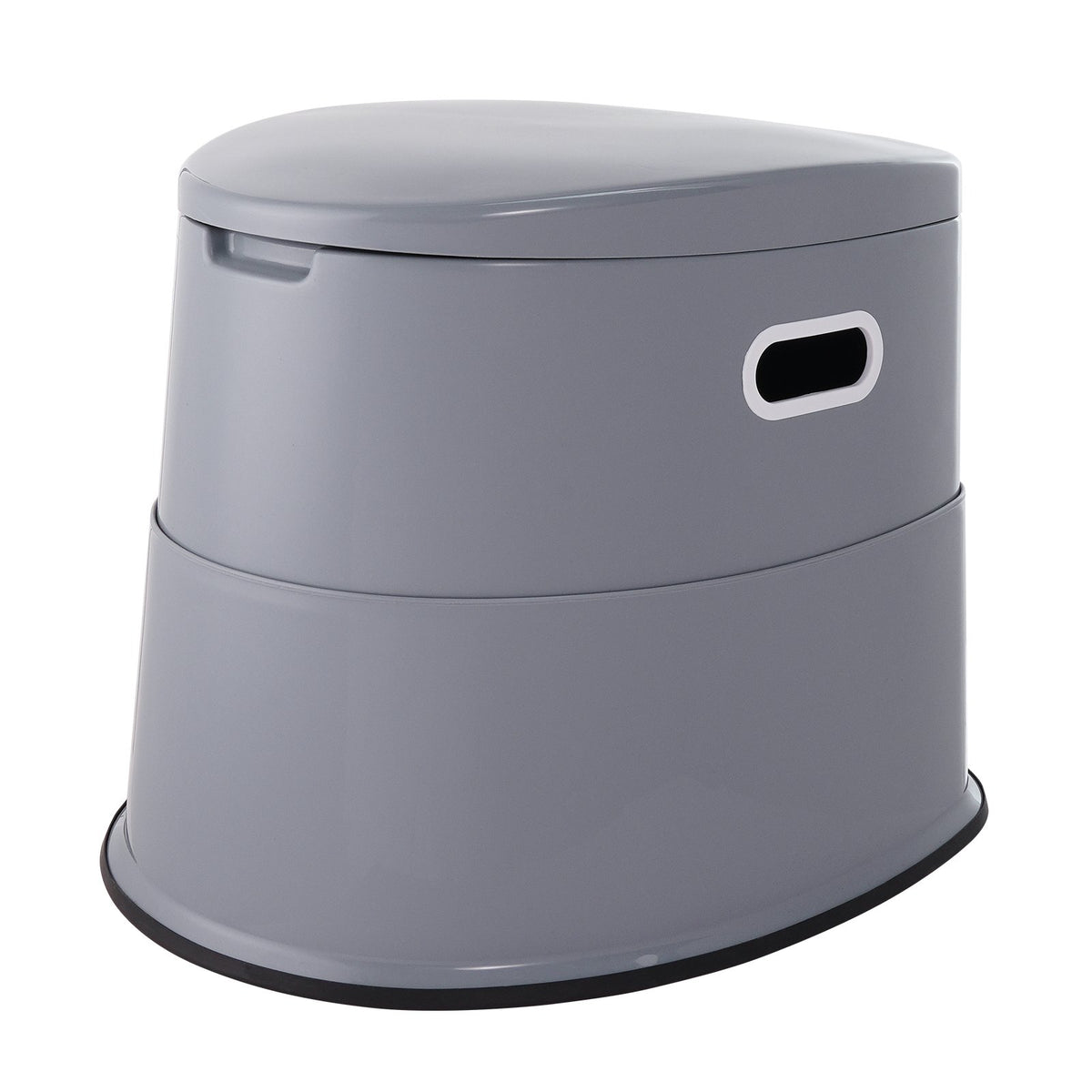 Portable Camping Toilet Porta Potty 5L Detachable Bucket Dual Lids
