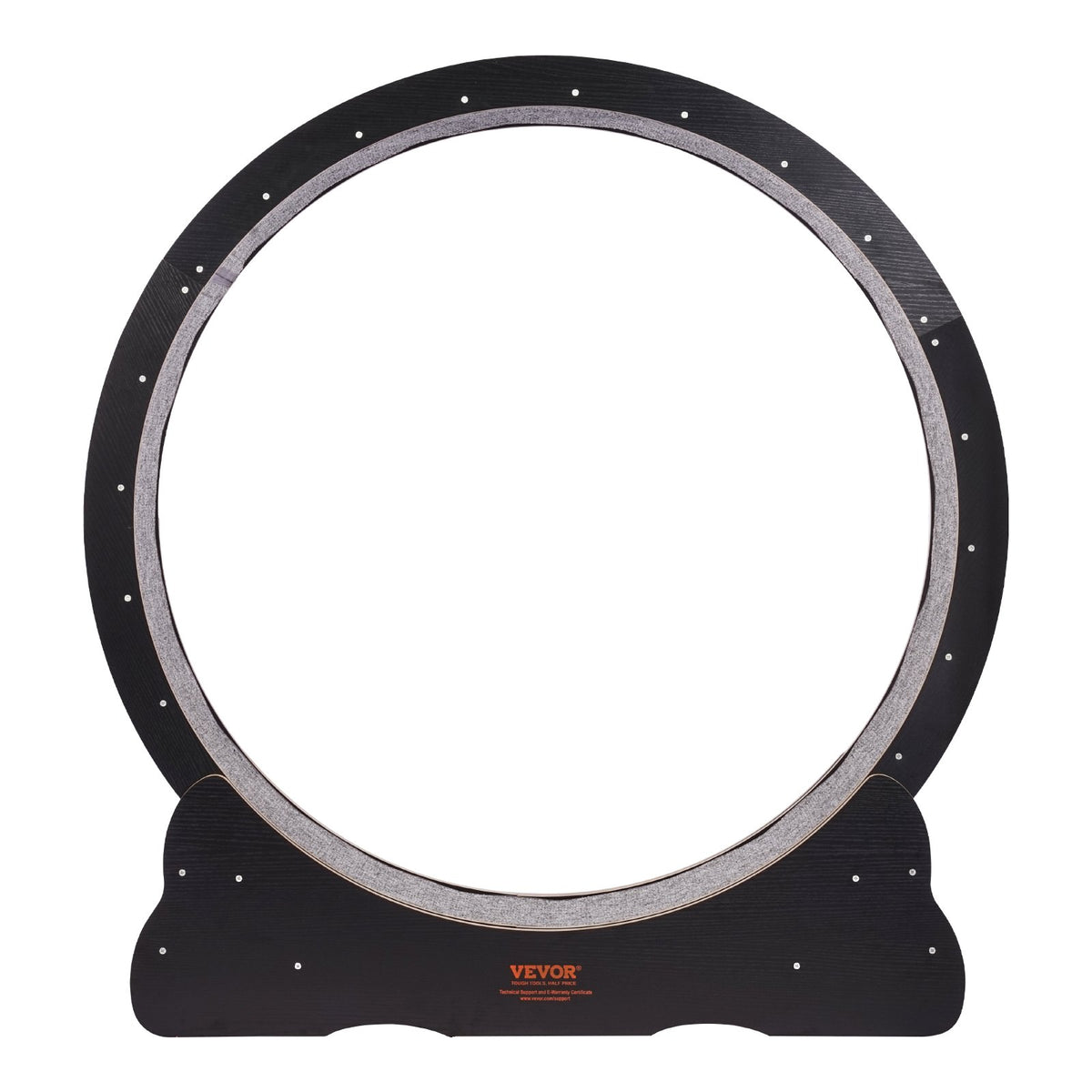 Wooden Cat Exercise Wheel 1100mm, Large Indoor Treadmill with Carpet & Teaser