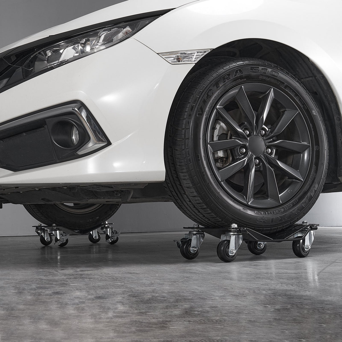 Wheel Dolly Set 2PCS 1360kg Heavy-Duty Car Tire Dollies for Vehicles