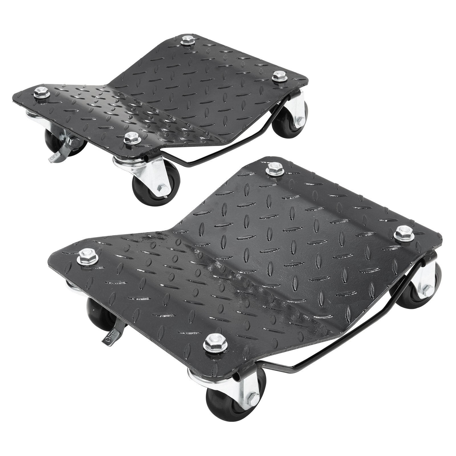 Wheel Dolly Set 2PCS 1360kg Heavy-Duty Car Tire Dollies for Vehicles