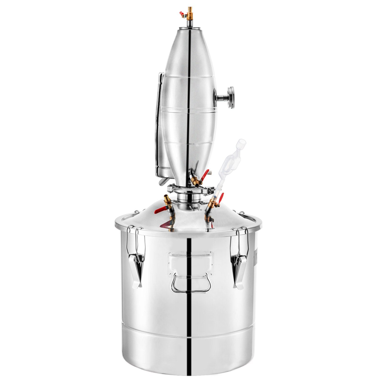 Alcohol Distiller 70L Whiskey Still Kit with Thermometer & Fermentation Tank