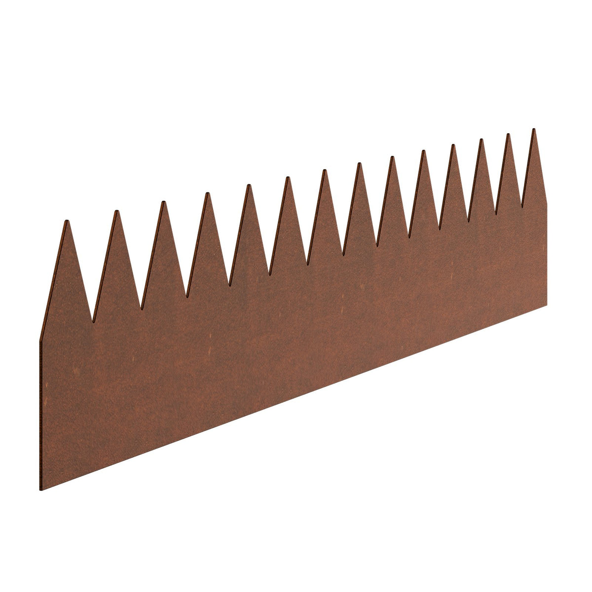 6 Pack Steel Landscape Edging 101.6 x 15.24cm Weather-Resistant