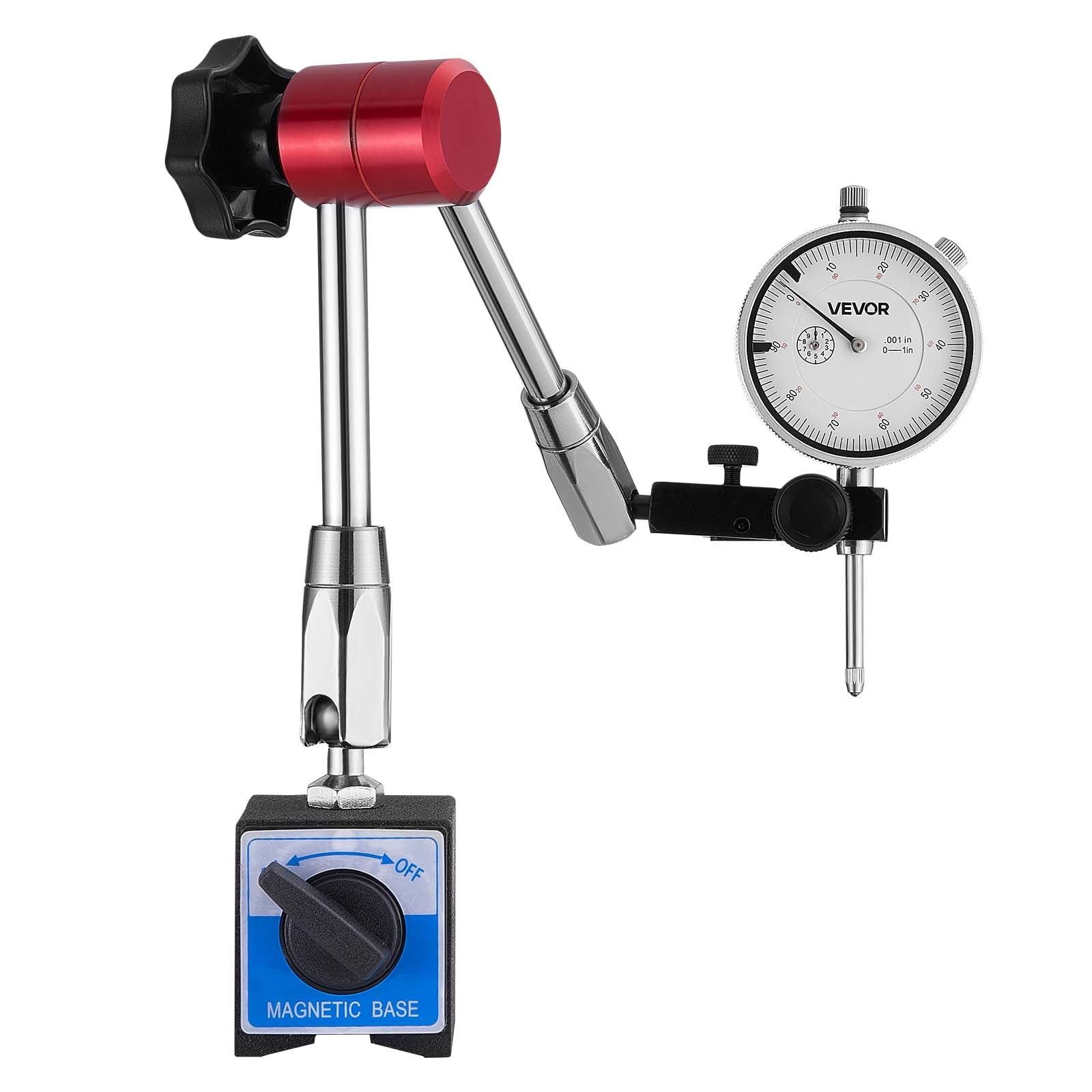 Dial Test Indicator with Magnetic Flexible Base with 0.03 mm Accuracy