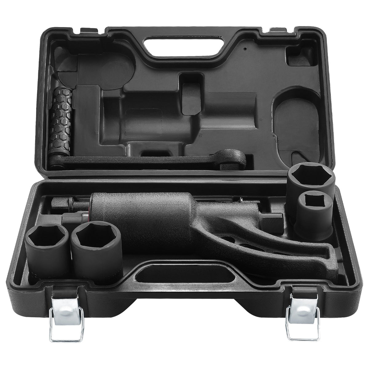 Heavy Duty Torque Multiplier Wrench Set 1" Drive, 1:58 4800N·m, 4 Sockets, Case
