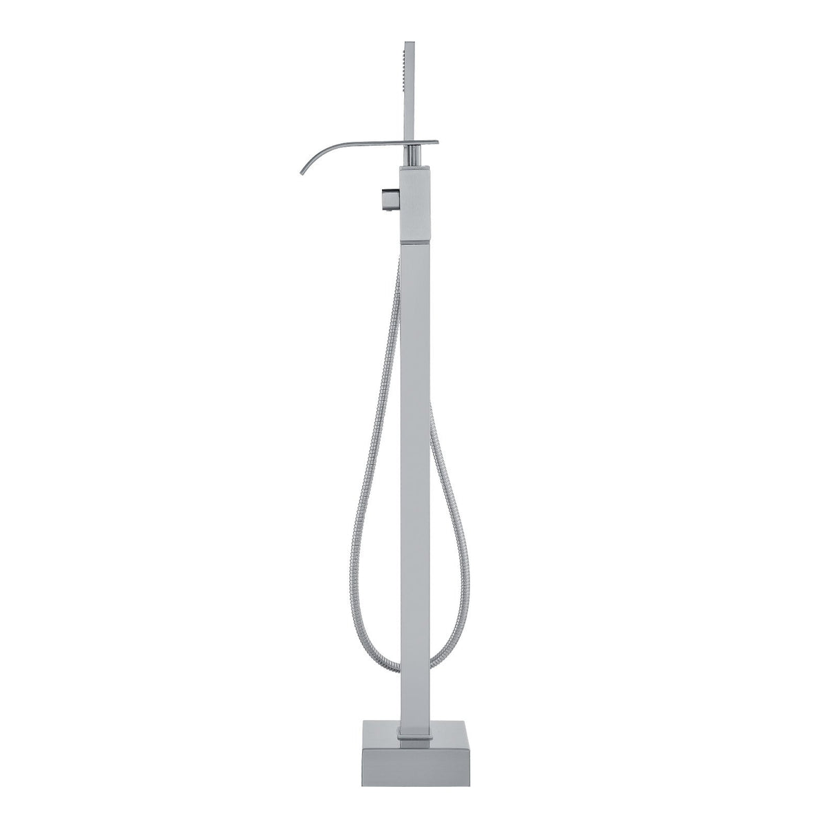 Freestanding Bathtub Faucet Floor Mount 360° Swivel Dual Mode