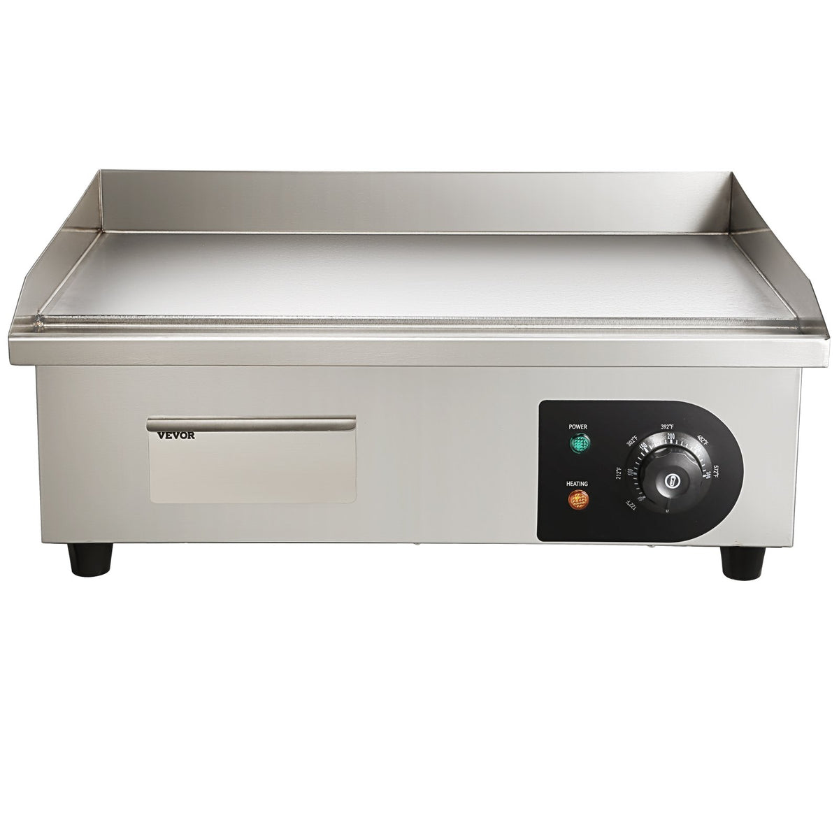 Commercial Electric Griddle 54cm 3000W Stainless Steel Teppanyaki Non-Stick